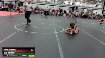 76 lbs Round 3 (6 Team) - Cub Romero, Vougar`s Honors vs Dane Malone, Mat Assassins Red