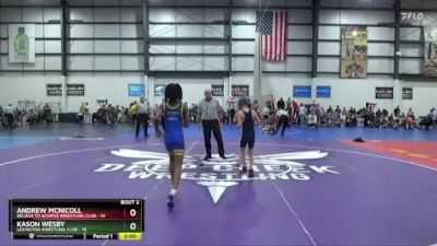 80 lbs Round 1 (4 Team) - Kason Wesby, LEXINGTON WRESTLING CLUB vs Andrew McNicoll, BELIEVE TO ACHIEVE WRESTLING CLUB