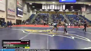 184 lbs Quarterfinal - Donivan Giangregorio, Beaver Dam RTC vs Hunter Cruz, Utah Valley-Unattached