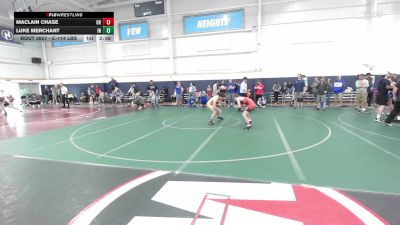 C-114 lbs Consi Of 16 #1 - Maclain Chase, OH vs Luke Merchant, IN