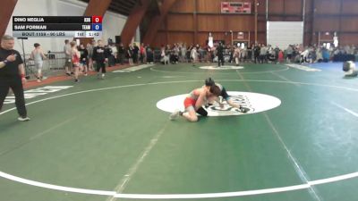 90 lbs Final - Dino Neglia, Kd6 vs Sam Forman, Team Tugman