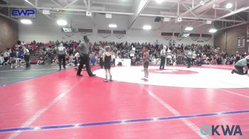 52 lbs Quarterfinal - Kevin Harris, HURRICANE WRESTLING ACADEMY vs Matthew Malone, Keystone Kids