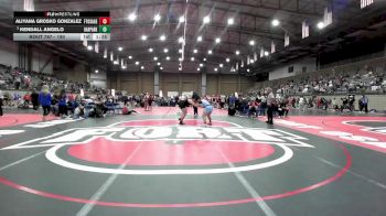 190 lbs Champ. Round 3 - Kendall Angelo, Oak Park vs Aliyana Grosko Gonzalez, Fort Osage