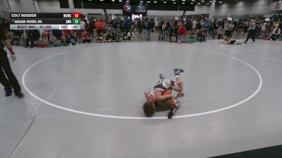 80 lbs Cons. Rd Of 16 - Colt Roeder, Mercer County Wrestling Club vs Adam Husk Jr., Askren Wrestling Academy