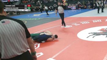 Semifinal - Breckyn Collins, North Platte St. Patrick`s vs Hayden Lans, Southern Valley