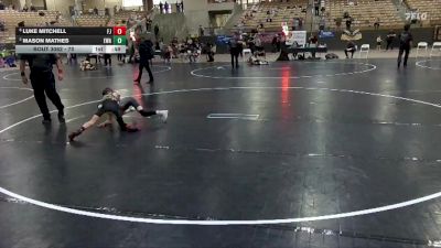 70 lbs 3rd Place Match - Luke Mitchell, Fairview Jackets vs Mason Mathes, Elite Wrestling Academy