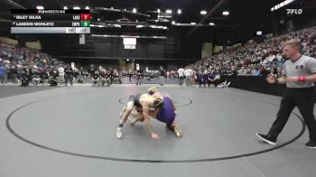 138 lbs Champ. Round 1 - AJ Ward, Basehor-Linwood HS vs Talen Daily, Arkansas City
