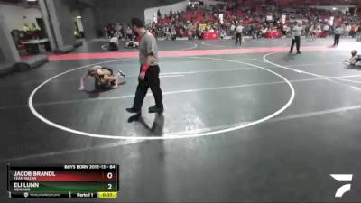 84 lbs Cons. Round 4 - Eli Lunn, Ashland vs Jacob Brandl, Team Nazar