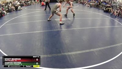 150 lbs Round 4 (6 Team) - Wyatt Bearman, Iowa USA Grey vs Harmon Kramer, South Dakota Thunder