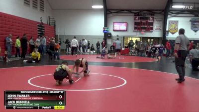 Round 5 - Jack Bunnell, Fort Madison Wrestling Club vs John Swailes, New London Tiger Cub Wrestling