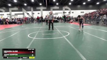 110 lbs Semifinal - Bronzen Glore, ARCH vs Gavin Hampton, TINO