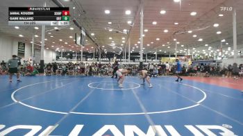 154 lbs Rr Rnd 3 - Jamal Kouzer, Scorpions - HSC vs Gabe Ballard, Grit Mat Club Blue - HSC