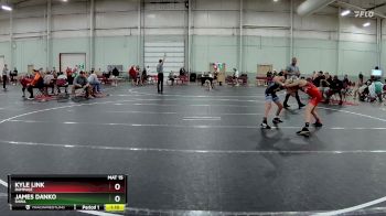 90 lbs Quarterfinal - Kyle Link, Rampage vs James Danko, SHWA