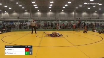 70 lbs Semifinal - Riker Dewitt, Iowa Blue vs Owen Fletcher, Iowa Hammers
