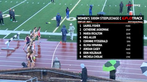 Women's 3k Steeplechase Championship, Heat 1