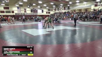 JV-29 lbs Quarterfinal - Davey Garcia, Iowa City, West vs Carl Christianson, Iowa City, West