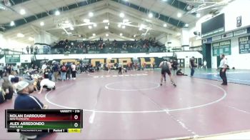 215 lbs 1st Place Match - Nolan Darrough, New Plymouth vs Alex Arredondo, Fruitland