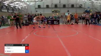 60 kg Consi Of 8 #1 - Joey Cape, IRTC vs Domonic Baker, Va Team Predator