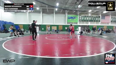 165 kg 5th Place - Madden Richardson, MWC Wrestling Academy vs Beau Gardineer, Gold Rush Wrestling