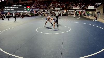 D 1 150 lbs Champ. Round 1 - Ian Katehis, Covington vs Brennan Jackson, Benton