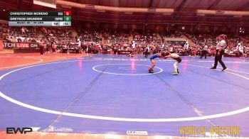49 lbs Quarterfinal - Christopher Moreno, Reign WC vs Greyson Grunden, Empire Wrestling Academy