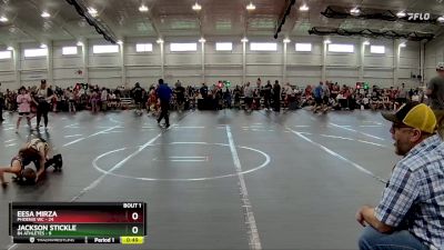 64 lbs Finals (2 Team) - Jackson Stickle, 84 Athletes vs Eesa Mirza, Phoenix WC