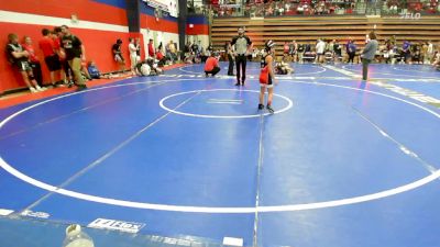 80 lbs Consolation - Major Dunn, Hilldale vs Raiff Matheson, Pryor Tigers Wrestling