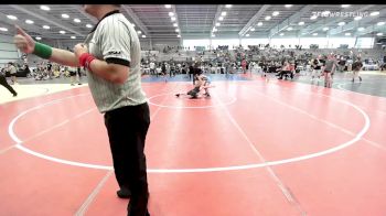 65 lbs Semifinal - Ryder Ascherl, Young Guns White vs Dakota Sandy, Mat Assassins Black