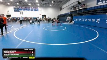 150 lbs Champ. Round 1 - Dakota Ledford, Laramie vs Aiden Herget, Cheyenne Central