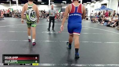 215 lbs Round 2 (6 Team) - Nolin Snider, Grease Monkey`s vs Taylor Javier, Spear Mat Club