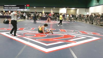 106 lbs Consi Of 64 #2 - Thomas Blewett, NJ vs Vince Von Bernewitz, VA