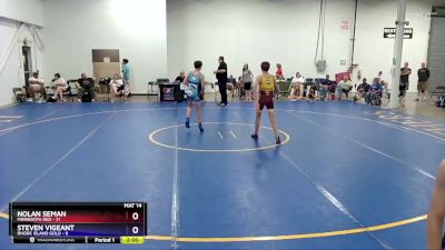 114 lbs Round 3 (6 Team) - Garrison Dierks, Minnesota Red vs Scott Cole, Rhode Island Gold