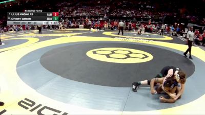 D1-120 lbs Champ. Round 1 - Johnny Green, Aurora vs Julius Knowles, Hamilton