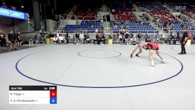 126 lbs Cons 64 #1 - Roger Flege, WI vs Zachary Gomer-Chrobocinski, SC