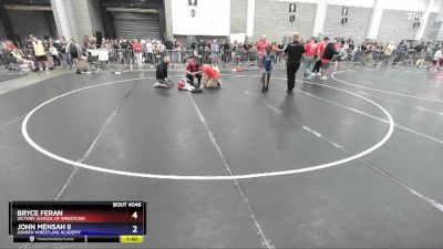 77 lbs Quarterfinal - Bryce Feran, Victory School Of Wrestling vs John Mensah Ii, Askren Wrestling Academy