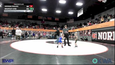 37 lbs Rr Rnd 1 - Stetson Phillips, Smith Wrestling Academy vs Brantley Lynn, Noble Takedown Club