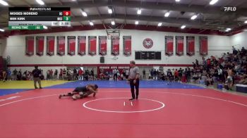 174 lbs Cons. Round 2 - Ben Kirk, Moorpark CCC vs Moises Moreno, Bakersfield College