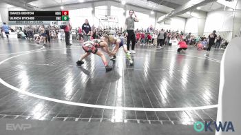 70 lbs Consi Of 8 #2 - Oakes Benton, Honey Badgers Wrestling Club vs Ulrich Dyches, Bartlesville Wrestling Club