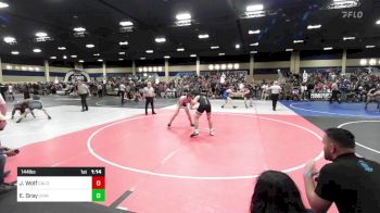 144 lbs Round Of 128 - Jayce Wolf, Caldwell HS vs Evan Gray, Chino WC