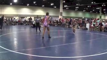 130 lbs Round 1 (6 Team) - Destiny Krum, Iowa Minion Nation vs Ariana Cruikshank, Head Hunters