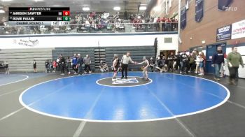 84 lbs Champ. Round 1 - Jamison Sawyer, Husky Wrestling vs Rome Paulin, Buzzsaw Wrestling Club