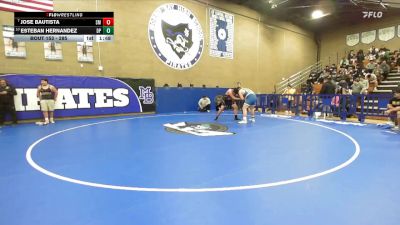 285 lbs Champ. Round 2 - Jose Bautista, Santa Maria vs Esteban Hernandez, Dos Palos
