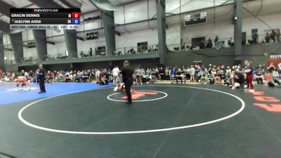 Junior Girls FS - 155 lbs Quarters - Gracin Dennis, ID vs Jaslynn Aken, CA