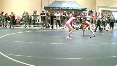 109 lbs Round Of 16 - Kamila Cerna, Southwest Stallions WC vs Caylee Reyes, Pounders WC