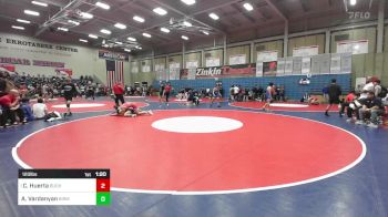 120 lbs Quarterfinal - Cj Huerta, Buchanan vs Arno Vardanyan, Birmingham