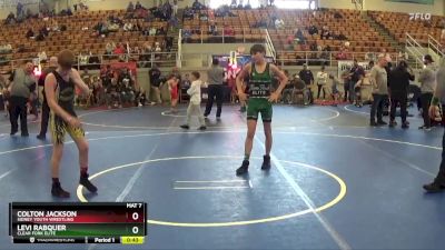 110 lbs Round 5 - Levi Rabquer, Clear Fork Elite vs Colton Jackson, Sidney Youth Wrestling