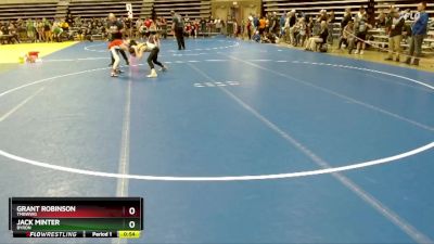 100 lbs Semifinal - Jack Minter, Byron vs Grant Robinson, TMBWWG