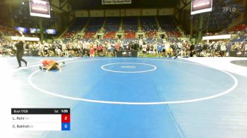 106 lbs Cons 32 #1 - Lincoln Rohr, Ohio vs Clifton Bakhsh, Delaware