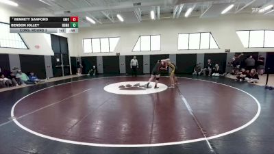 138 lbs Cons. Round 3 - Benson Jolley, Rocky Mountain vs Bennett Sanford, Greybull/Riverside