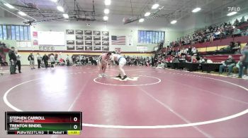 285 lbs Semifinal - Trenton Bindel, LIBERTY vs Stephen Carroll, ST THOMAS AQUINAS